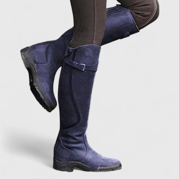 SANDY – STIVALETTI CLASSICI FINO AL GINOCCHIO CON STILE DA CAVALLO